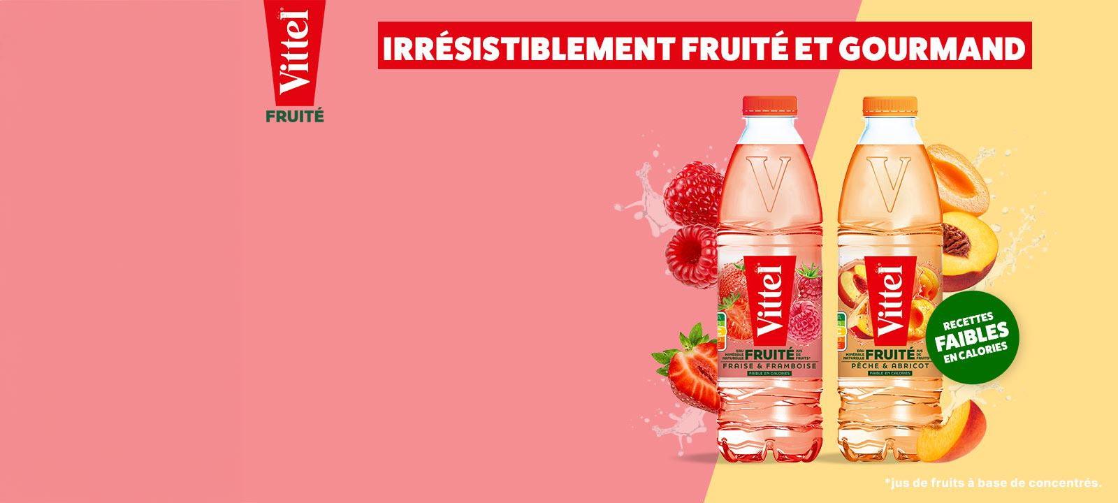 Vittel Fruité banner