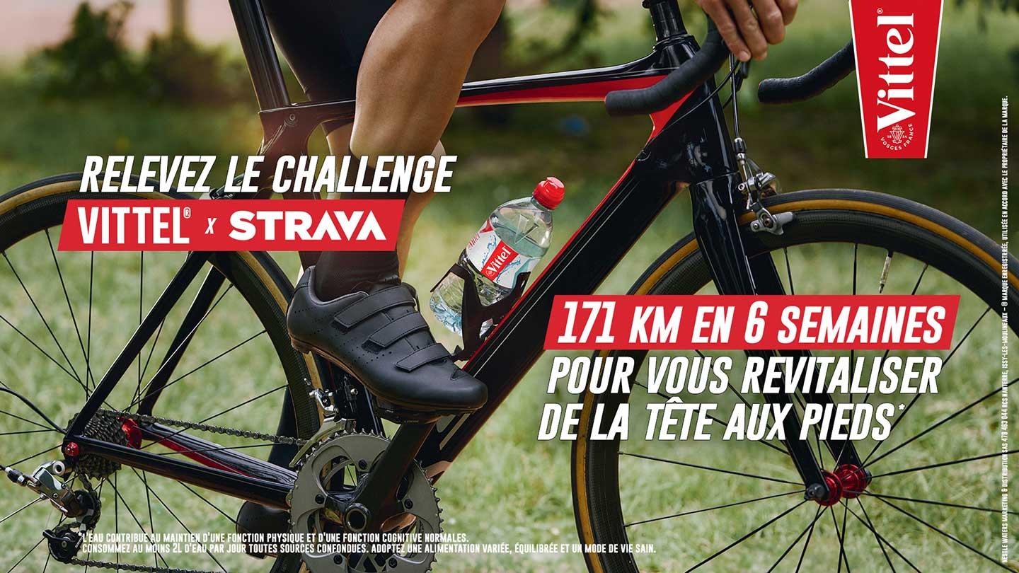 PARTICIPEZ AU NOUVEAU CHALLENGE VITTEL® X STRAVA !