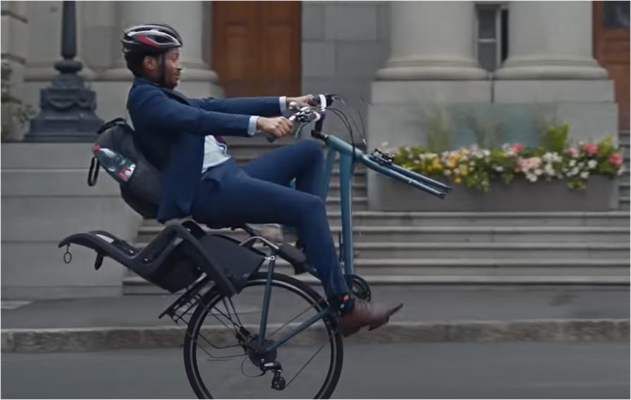 a man is riding