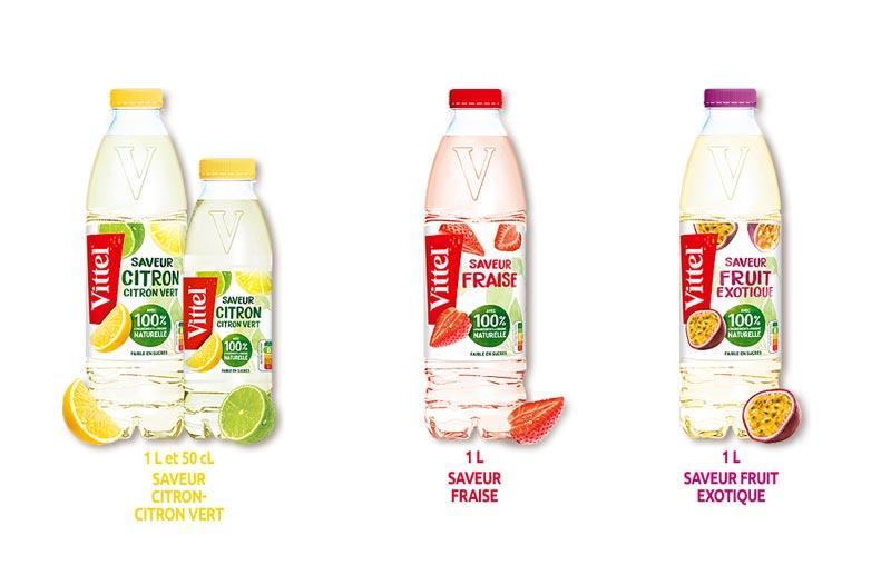 Vittel flavour product range